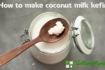 Coconut Milk Kefir Recipe | Wellness Mama Milk Kefir Recipes, Coconut Kefir, Coconut Milk Drink, Kefir Benefits, Milk Kefir Grains, Water Kefir Grains, Make Coconut Milk, Fermented Milk, Kefir Recipes