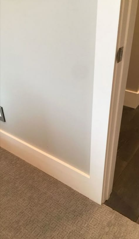 Nothing decorative. Smooth baseboard and door/window trim. Not looking for a molding around the ceiling. Minimal Baseboard Trim, Flat Trim Baseboard, Flat Molding And Trim, Craftsman Floor Trim, Flat Trim Moldings, Contemporary Moldings And Trim, Basic Trim Molding, Modern Door Frame Molding, 4 Inch Baseboard Trim