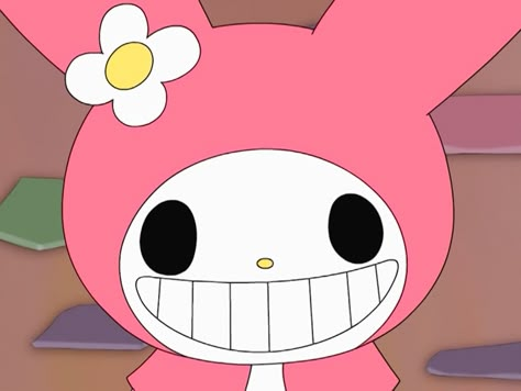 Melody Reaction Pic, My Melody Reaction Pic, My Melody Reaction, Horror Artwork Illustrations, Sanrio Memes, Charlotte Anime, Onegai My Melody, Spongebob Pics, Instagram Cartoon