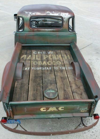 Rat Rod Truck, Best Pickup Truck, Rat Rod Pickup, Rat Rod Cars, Pickup Truck Accessories, Truck Storage, Vintage Pickup Trucks, Rat Rods Truck, Old Pickup