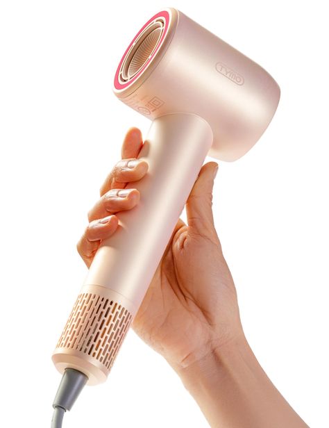 PRICES MAY VARY. LIGHTING-FAST DRYING: Whether it's your morning rush or a post-workout refresh, TYMO hair dryer transforms wet hair in minutes. Thanks to the powerful 110,000 RPM brushless motor and 20L/s airflow, the high speed hair dryer is your ticket to instant, smooth hair. SALON-SOFT FINISH: TYMO hair dryer pampers your hair with 300 million negative ions, leaving it soft, glossy, and salon-ready. The smart temperature control ensures no heat damage, always prioritizing your hair's health Mini Blow Dryer, Tymo Hair, Best Blow Dryer, Blow Dryers, Ionic Hair Dryer, Professional Hair Dryer, Self Care Bullet Journal, Hair Dryers, Hair Flip