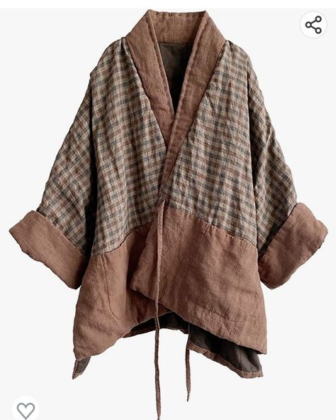 Women Kimono, Denim Shorts Outfit, Parka Style, Boho Jacket, Japan Design, Womens Kimono, Kimono Jacket, Brown Dress, Short Jacket