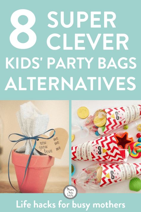 Alternative party bag ideas for kids birthday parties #KidsParty #ZeroWaste #PartyBag #Shopping Diy Lootbags Ideas Birthday Parties, Best Goodie Bag Ideas, Party Bag Filler Ideas, Birthday Favours Ideas Kids, Diy Goodie Bags For Kids Birthday, Kids Birthday Party Favor Ideas, Cheap Kids Party Favors, Birthday Party Goodie Bag Ideas, Party Favor Bag Ideas