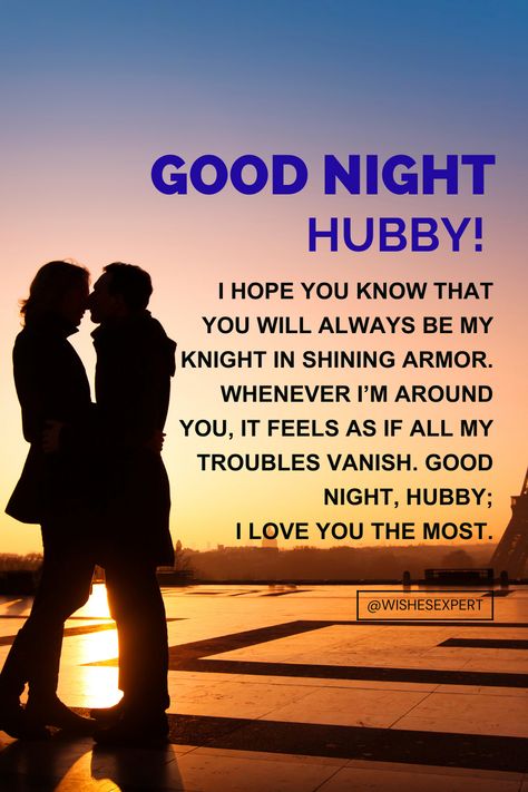 Let your husband know that you’re grateful to have him in your life and that you hope he sleeps well, especially if you want to dissolve any silly arguments had beforehand. Take your pick from any of these 35 good night messages for your husband to ensure you both sleep knowing how much you love each other. Good Night My Husband Quotes, Good Night My Husband, Good Night Husband, Good Night Quotes For Husband, Good Night Quotes For Him, Sweet Good Night, Poems For Your Boyfriend, Messages For Husband, Sweet Good Night Messages