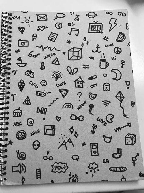 Doodles To Draw On Your Hand, What To Doodle, Cute Little Doodles, Dibujo Simple, Notebook Doodles, Small Doodle, Notebook Drawing, Hand Doodles, Drawing Ideas Easy