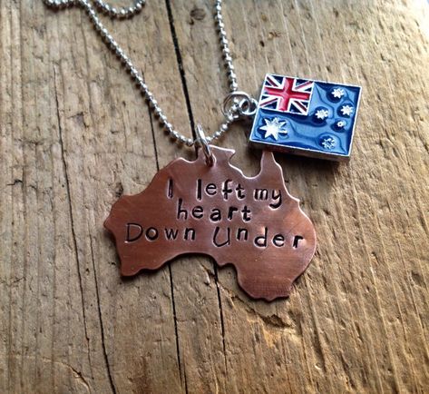 Australia Australian necklace flag custom Personalized by tagsoup, $16.00 Australia Tattoos, Australia Life, Australia Quote, Australian Memes Funny, Australian Maps, Flag Tag, Australian Flag, Australian Memes Meanwhile In Australia, Australian Flags