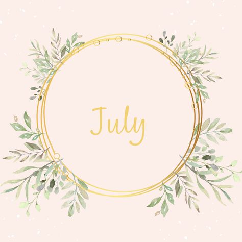 July Month Aesthetic, Hello July Birthday Month, July Wallpaper Aesthetic Month, Month Of May Wallpaper Backgrounds, July Aesthetic Month, July Widget, Iphone Esthetics, Month Desktop Wallpaper, Wallpaper Birthday