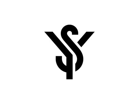 YS 1 by Kakha Kakhadzen Yuvraj Name Logo, Ys Logo Design, Y Letter Design, Letter Y Font, Y Logo Design, Y Letter Logo, Logo Design Fonts, Cool Branding, Makeup Artist Logo Design