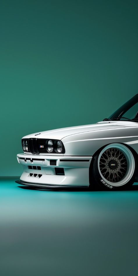 Bmw Phone Wallpaper, White Cars Aesthetic, Bmw Art Wallpaper, Bmw Wallpapers 4k, Bmw E30 Wallpapers, E30 Wallpaper, Bmw Wallpaper Iphone, Cars Wallpaper Aesthetic, Bmw E36 Wallpapers