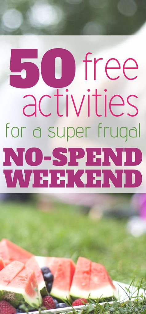 No Spend Weekend, Saving Money Ideas, Frugal Living Ideas, Budget Money, Conscious Lifestyle, Kid Games, No Spend, No Spend Challenge, Savings Tips