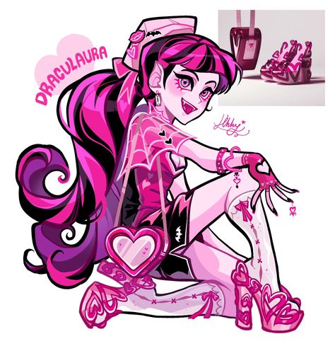 Monster High Fanart, Different Drawing Styles, The Legend Of Sleepy Hollow, Heart Purse, Arte Monster High, Moster High, High Characters, Monster High Art, Monster High Characters