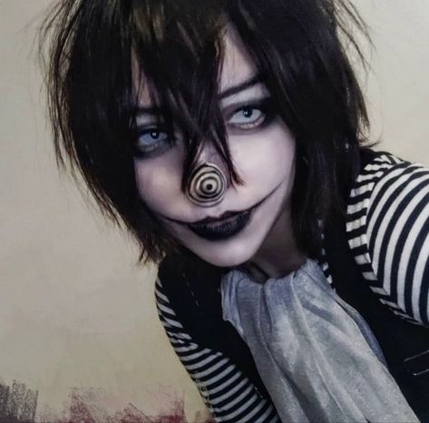 Jeff The Killer Makeup Tutorial, Angry Clown Makeup, Art The Clown Cosplay, Mens Clown Makeup, Clown Makeup Male, Creepypasta Makeup, Male Clown Makeup, Jeff The Killer Makeup, Creepy Cute Makeup