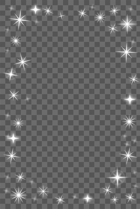 Sparkles Transparent Background, Sparkles Png, Pose Poster, Border Aesthetic, Sparkle Png, Star Border, Pngs Transparent, Star Png, Png Frame