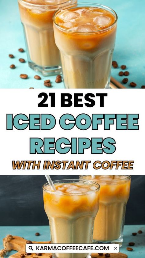 Enjoy the best iced coffee recipes using instant coffee. Quick, easy, and delicious options to satisfy your caffeine cravings. Make these tasty drinks in minutes! Strong Iced Coffee Recipe, Instant Cold Coffee Recipes, Instant Espresso Iced Coffee Recipe, Iced Coffee Using Instant Coffee, Iced Coffee Recipe With Instant Coffee, Nescafe Instant Coffee Recipes, Iced Instant Coffee Recipe, Instant Espresso Iced Coffee, Best Iced Coffee Recipe At Home