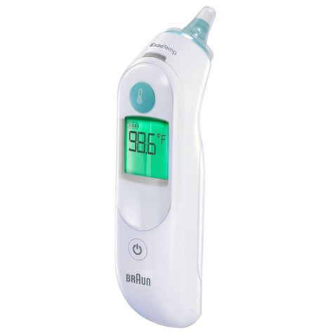 Braun Thermoscan® 6 Ear Thermometer | Braun Healthcare US Baby Shopping List, Baby Tech, Baby Thermometer, Nasal Aspirator, Baby Registry Must Haves, Temperature Measurement, Digital Reading, Lens Filters, Digital Thermometer