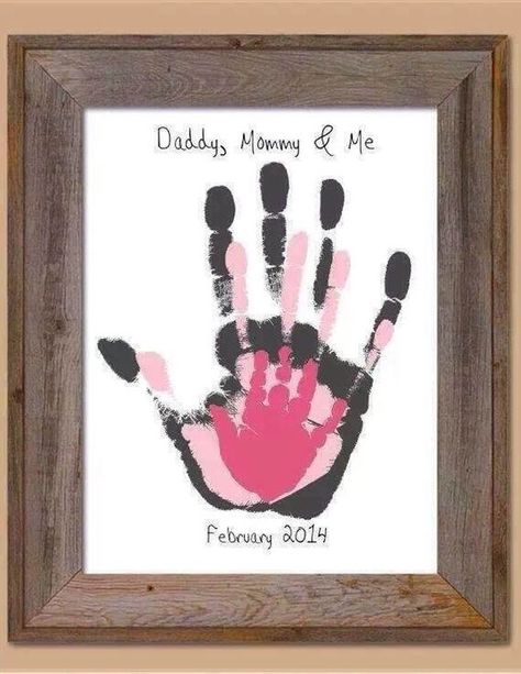 Handprint Art, Vom Avea Un Copil, Perlengkapan Bayi Diy, Hand Print Art, Family Hand Prints, Diy Bebe, Baby Diy, Homemade Baby