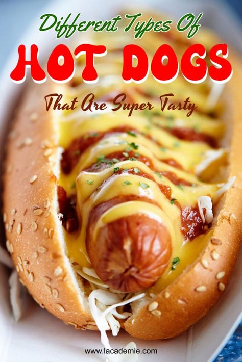 Fajita Hot Dog, Different Types Of Hot Dogs, Hotdogs Recipes Creative, Types Of Hot Dog Styles, Nacho Hot Dogs, All Beef Hot Dogs, Loaded Hotdogs Recipes, Simple Hot Dog Recipes, Cajun Hot Dogs