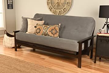 Kodiak Furniture Marmont Thunder Full-size Futon Mattress Only Country Teen Bedroom, Wood Futon, Tatami Futon, Flip Mattress, Wood Futon Frame, Queen Size Futon, Full Size Futon, Futon Frame, Mattress Storage