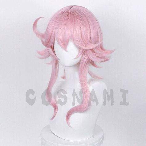 Anime Female Hairstyles Long, Crazy Anime Hairstyles, Anime Hair Wig, Oc Hair, Cool Hair Designs, Hair References, Anime Wigs, Cosplay Hair, Kawaii Hairstyles