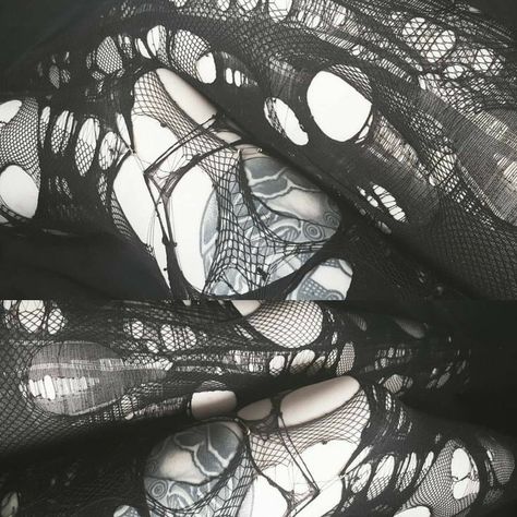 Ripped Fishnets, Ripped Tights, Dark Punk, Goth Subculture, Goth Stuff, Frankie Stein, The Boogeyman, Trad Goth, Gothic Aesthetic