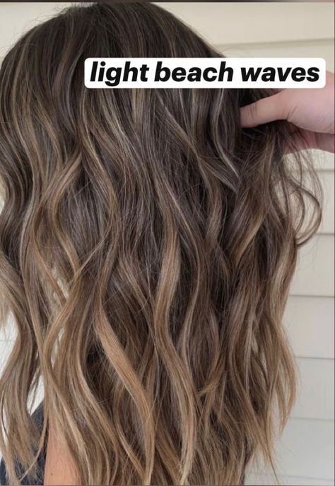 Lived In Waves Long Hair, Brunette Waves Long, Beach Wave Hoco Hair, Blowout Hair Beach Waves, Messy Hair Waves, Simple Loose Curls Hair Styles, Beach Wave Blowout Hair, Long Natural Waves With Layers, Wedding Beachy Waves Hair