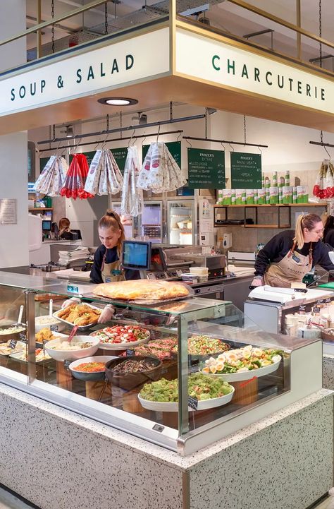 The most beautiful delis in London | CN Traveller Grocery Store Design, Thai Curry, Food Hall, In Season Produce, Food Market, Fruit And Veg, Spice Mixes, Food Store, Soup And Salad