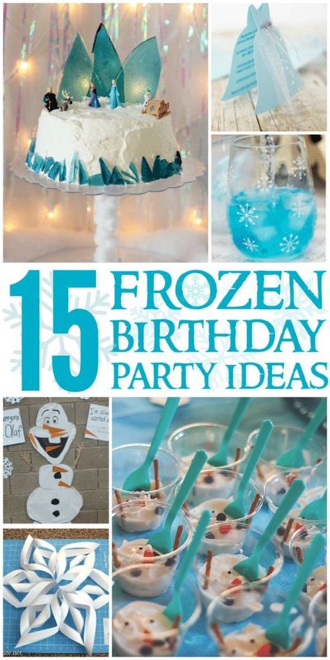 Frozen Party Activities, Frozen Birthday Party Food, Frozen 3rd Birthday, Frozen Birthday Party Ideas, Frozen Birthday Party Decorations, Elsa Birthday Party, Frozen Bday Party, Birthday Party Ideas For Kids, Disney Frozen Birthday Party