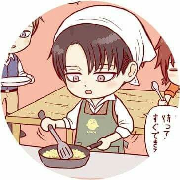 Chibi Cooking, Levi Funny, Levi And Erwin, Levi Ackermann, Anime Drawing Books, Captain Levi, Anime Wallpaper Phone, Attack On Titan Fanart, Attack On Titan Levi