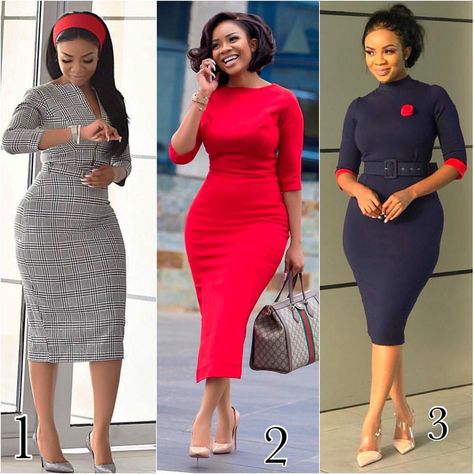 Modern Corporate Attire Women, Official Wear, Corporate Attire Women, Fashionable Work Outfit, Corporate Dress, Corporate Attire, Business Casual Outfits For Women, African Fashion Modern, Classy Dress Outfits