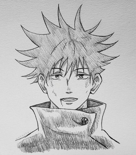 Fushiguro Drawing, Megumi Sketch, Megumi Drawing, Sasuke Drawing, Anime Drawings For Beginners, Anime Face Drawing, Naruto Sketch Drawing, Naruto Sketch, Best Anime Drawings