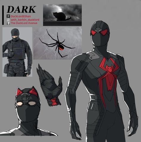 Spidey Sona, Spiderman Characters, All Spiderman, Stealth Suit, Superhero Suits, Image Spiderman, Spiderman Suits, Super Suit, Dark Suit