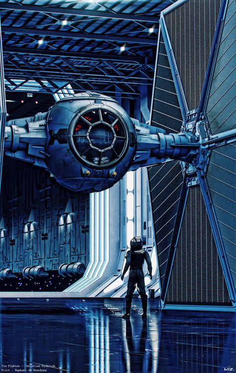 The Tie Fighter ... Star Wars Tie, Akali League Of Legends, Star Wars Vehicles, Star Wars Empire, Tie Fighter, Star Wars Film, Star Destroyer, Star Wars Ships, Star Wars Wallpaper