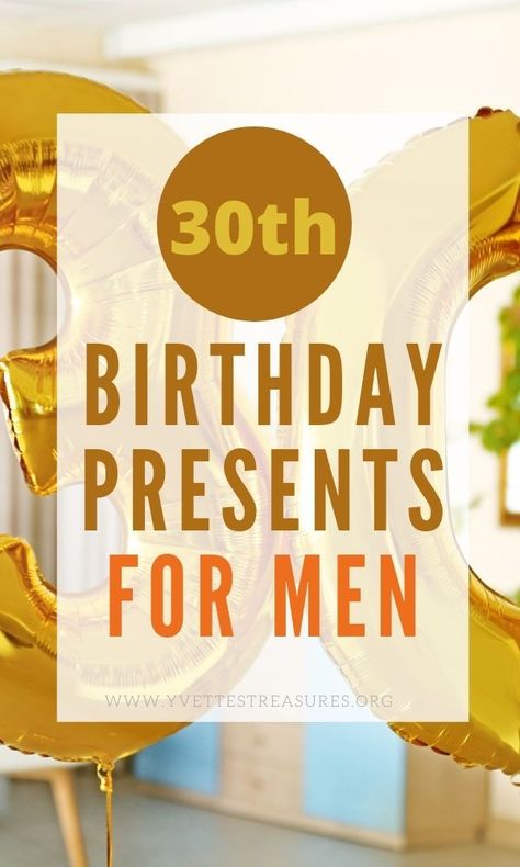 Unusual 30th Birthday presents for men. Fitness gifts, gifts for outdoors or camping, fun gag gift ideas especially for him. He will love these 30th birthday gift ideas! #30thbirthdaygifts #giftsforhim #birthdaygiftideas 30th Birthday Gift Husband, 30 Birthday Husband Ideas, 30th Bday Gifts For Him, 30 Birthday Gifts For Him Turning 30, 30th Mens Birthday Gifts, Gifts For Men 30th Birthday, Gifts For Husband 30th Birthday, Guys 30th Birthday Ideas Turning 30, 30th Birthday For Men Gift Ideas