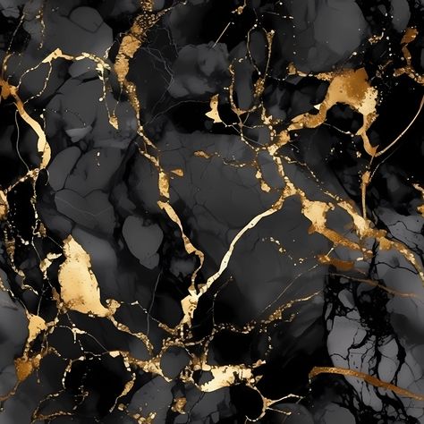 Immerse yourself in luxury with our Marble Black & Gold Patterns. This package includes 20 unique seamless patterns, perfect for enhancing any design project. Its rich, dark tones and lustrous gold detailing emulate the natural elegance of marble, making it an ideal choice for scrapbooking, background designs, wallpapers, and more. All patterns are available for commercial use. Explore these stunning patterns in detail at our Etsy shop, Flingor, and elevate your designs with a touch of opulence. Black And Gold Background Wallpapers, Marbles Wallpapers, Black Marble Texture Dark, Luxury Marble Texture Seamless, Black And Gold Marble Background, Black Marble With Gold Veins, Luxury Pattern Design, Dark Gold Background, Background Design Black