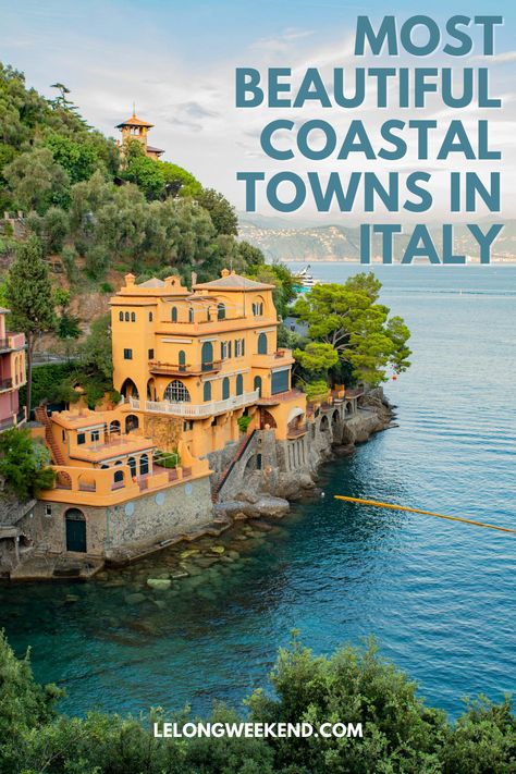 Best Towns In Italy, Italy Seaside Towns, Italy Houses, Towns In Italy, Prettiest Beach, Elba Island, Italian Beaches, Beach Village, Italian Coast