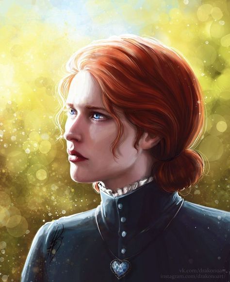 Catelyn Stark Catelyn Stark, The Way Of Kings, Triss Merigold, Witcher Art, Gra O Tron, Game Of Thrones Art, Fantasy Novel, Fantasy Warrior, Arte Fantasy