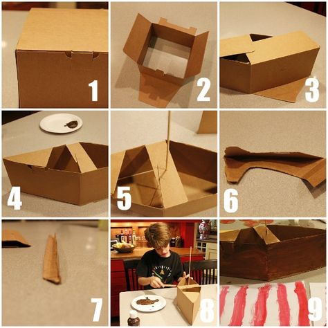 Cardboard boat - Fill them with water balloons and let the kids battle! Viking Longboat, Cardboard Boat, Viking Party, Viking Longship, Boat Crafts, Make A Boat, Ship Craft, Dragon Party, Building Tips