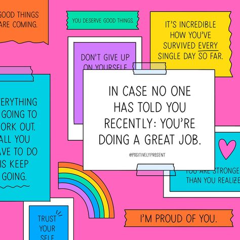 Send this to someone who needs to read this today. Something as small as saying, “you’re doing a great job” can have such a big impact. 💞 You're Doing A Great Job, Beauty Tips Quotes, You're Doing Great, Im Proud Of You, Recovery Quotes, You Deserve Better, Say That Again, Positive Quotes For Life, Great Job