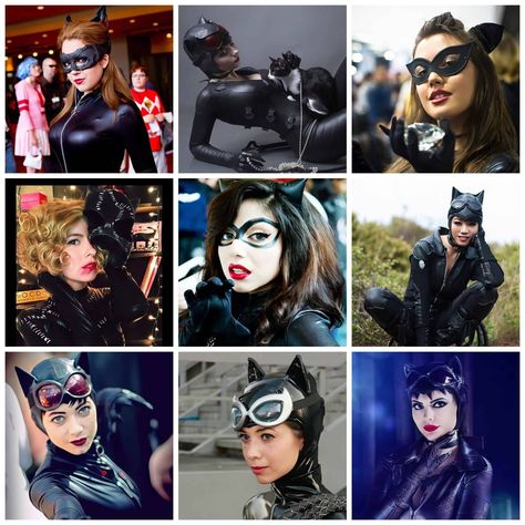 26 Hot Catwoman Cosplay Ideas: Unleash Your Feline Fatale Side with These Seductive Costume Ideas 1 Diy Catwoman Costume, Catwoman Suit, Catsuit Costume, Black Catsuit, Catwoman Cosplay, Dark Eyeshadow, Selina Kyle, The Dark Knight Rises, Cat Woman Costume