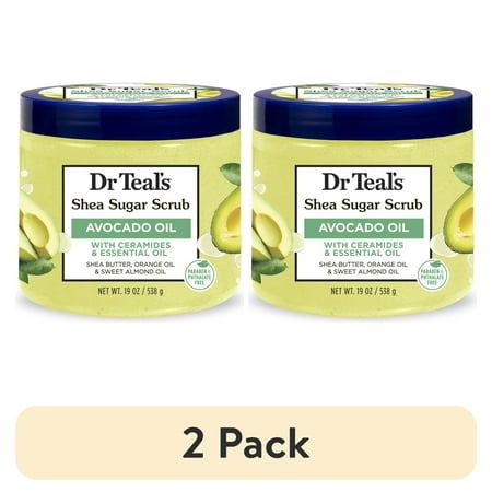 Revitalize your skin with Dr Teal's Shea Sugar Body Scrub with Avocado Oil and Ceramides for gentle exfoliation & moisture. Enriched with Shea Butter, Orange Oil, and Sweet Almond Oil, this scrub moisturizes and leaves your skin soft and smooth. Whether used in the bath, shower, or as a hand scrub, it's an all-in-one exfoliating solution. Plus, it's paraben-free, phthalate-free, cruelty-free, and vegan. Elevate your skincare routine with Dr Teal's Shea Sugar Scrubs for beautifully pampered skin. Hand Scrub, Sugar Body Scrub, Sugar Body, Sugar Scrubs, Fresh Skin, Gentle Exfoliator, Orange Oil, Bath Shower, Better Skin