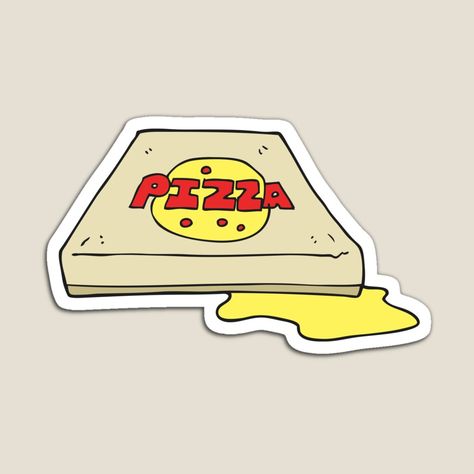 Get my art printed on awesome products. Support me at Redbubble #RBandME: https://www.redbubble.com/i/magnet/Pizza-Box-Dripping-Cheese-by-babyclothes2020/58675684.TBCTK?asc=u Pizza Box Drawing, Cartoon Pizza, Pizza Vector, Pizza Boxes, Pizza Box, Love Pizza, Pizza Lovers, Business Advertising Design, Business Advertising