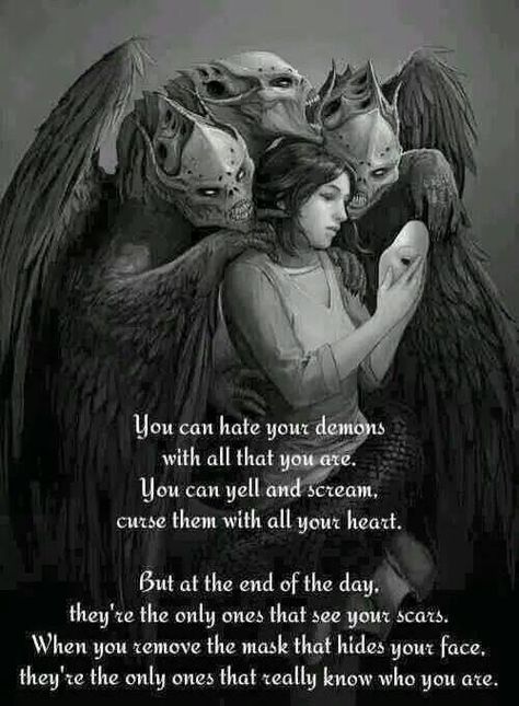 Demonic Quotes, Dark Love, Soul Quotes, Know Who You Are, An Angel, How I Feel, Abba, The Words, Dark Side