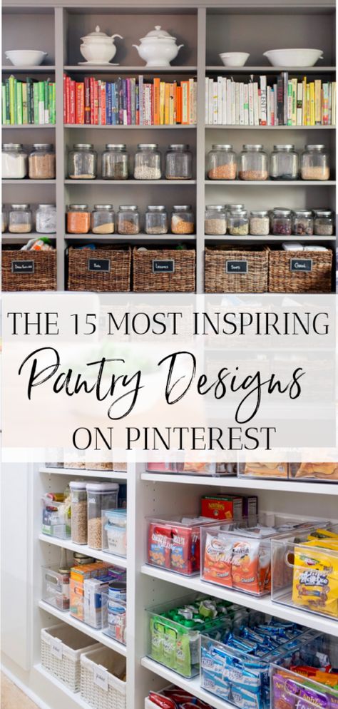 Pantry Designs, Sanctuary Home Decor, Pantry Renovation, Pantry Closet Design, Sanctuary Home, Pantry Layout, Open Pantry, Pantry Inspiration, Small Pantry Organization