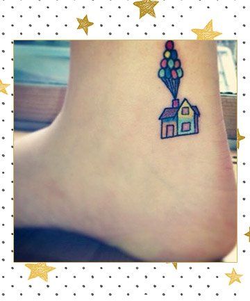 Winnie the Pooh Tattoo, 17 Disney Tattoos That'll Take You Back to Childhood - (Page 11) Childhood Tattoos, Balloons Tattoo, Europe Tattoo, Wanderlust Tattoos, Winnie The Pooh Tattoos, Disney Inspired Tattoos, Fun Tattoos, Clover Tattoos, Bff Tattoos