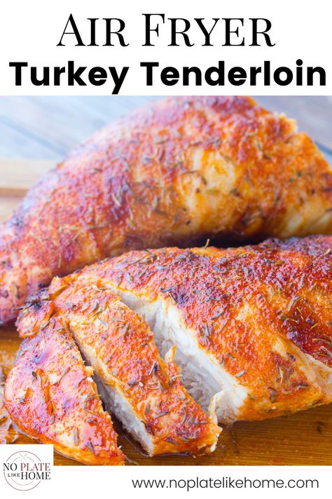 Turkey Loin Recipes Air Fryer, Turkey Tenderloin In Air Fryer, Air Fryer Turkey Roast, Air Fryer Turkey Loin, Air Fry Turkey Tenderloin, Turkey Loin In Air Fryer, Air Fryer Turkey Tenderloin Boneless, Air Fryer Turkey Breast Tenderloin, Airfryer Turkey Tenderloin