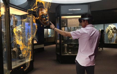 Ar Exhibition Design, Immersive Museum, Vr Exhibition, Museum Technology, Immersive Technology, Tech Museum, Immersive Exhibition, Vienna Museum, Ar Design