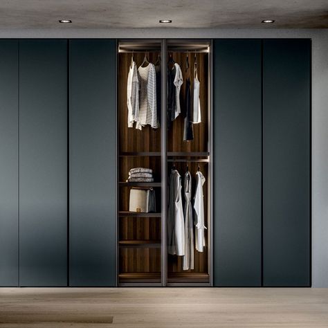 Which Laminate Colour Is Best For Your Wardrobe? Wood Wardrobe Design, Wardrobe Design Bedroom Sliding, Wardrobe Laminate, Wooden Cupboard Design, Laminate Design, Wardrobe Laminate Design, Wardrobe Organization, Grey Wardrobe, Bedroom Wardrobe Design