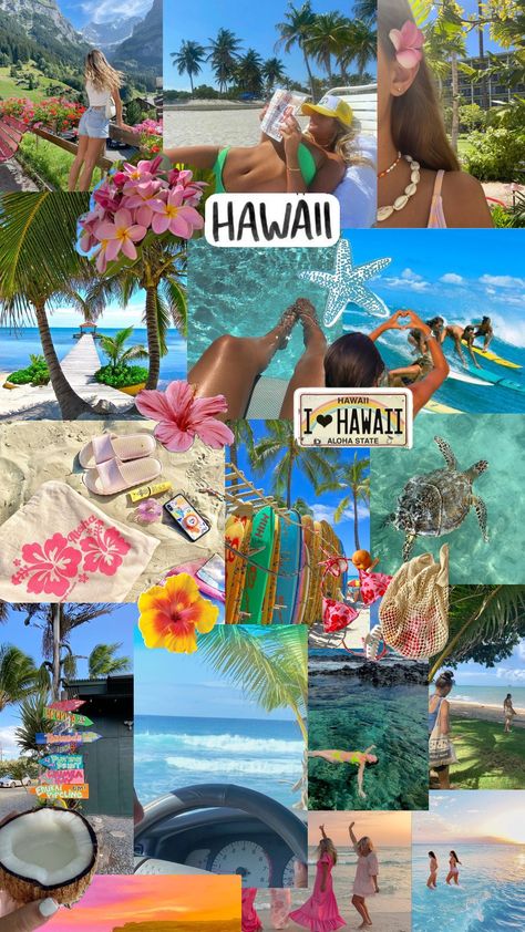 #hawaii #hawaiiaesthetic #summer Kona Hawaii Aesthetic, Hawaii Vision Board, Hawaiian Wallpaper Iphone, Summer Holiday Wallpaper, Aesthetic Hawaii Pictures, Hawaii Astethic, Hawaii Vibes Aesthetic, Living In Hawaii Aesthetic, Moana Wallpaper Iphone