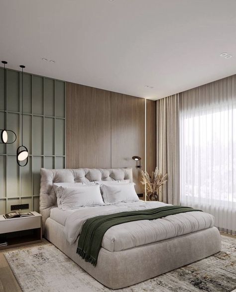 Bedback Designs Modern, Modern Wall Paneling Bedroom, Fabric Bed Design, Adult Female Bedroom Ideas, Bedback Designs, Bed Back Wall Design, Female Bedroom Ideas, Bedroom Designs Modern, Female Bedroom