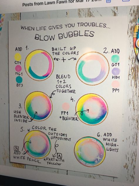 How To Color A Bubble, Bubble Drawing Pencil, Bubble Drawing Colored Pencil, Coloured Pencil Blending, Bubble Colored Pencil, How To Color Bubbles With Colored Pencils, Copic Marker Drawings Tutorials, How To Color Bubbles, Bubble Tutorial Drawing